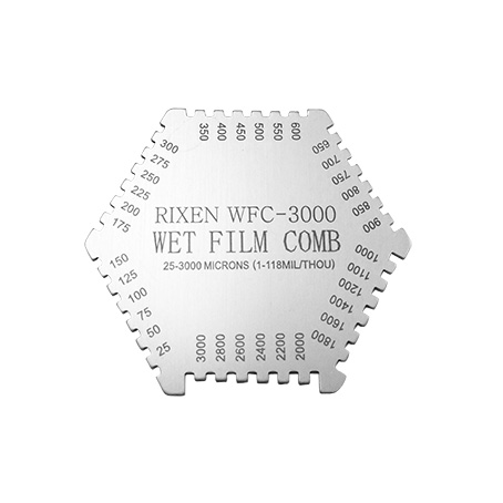 If you can't see the picture, you can use the Rixen website search to find out the"WFC-3000 Wet Film Comb".